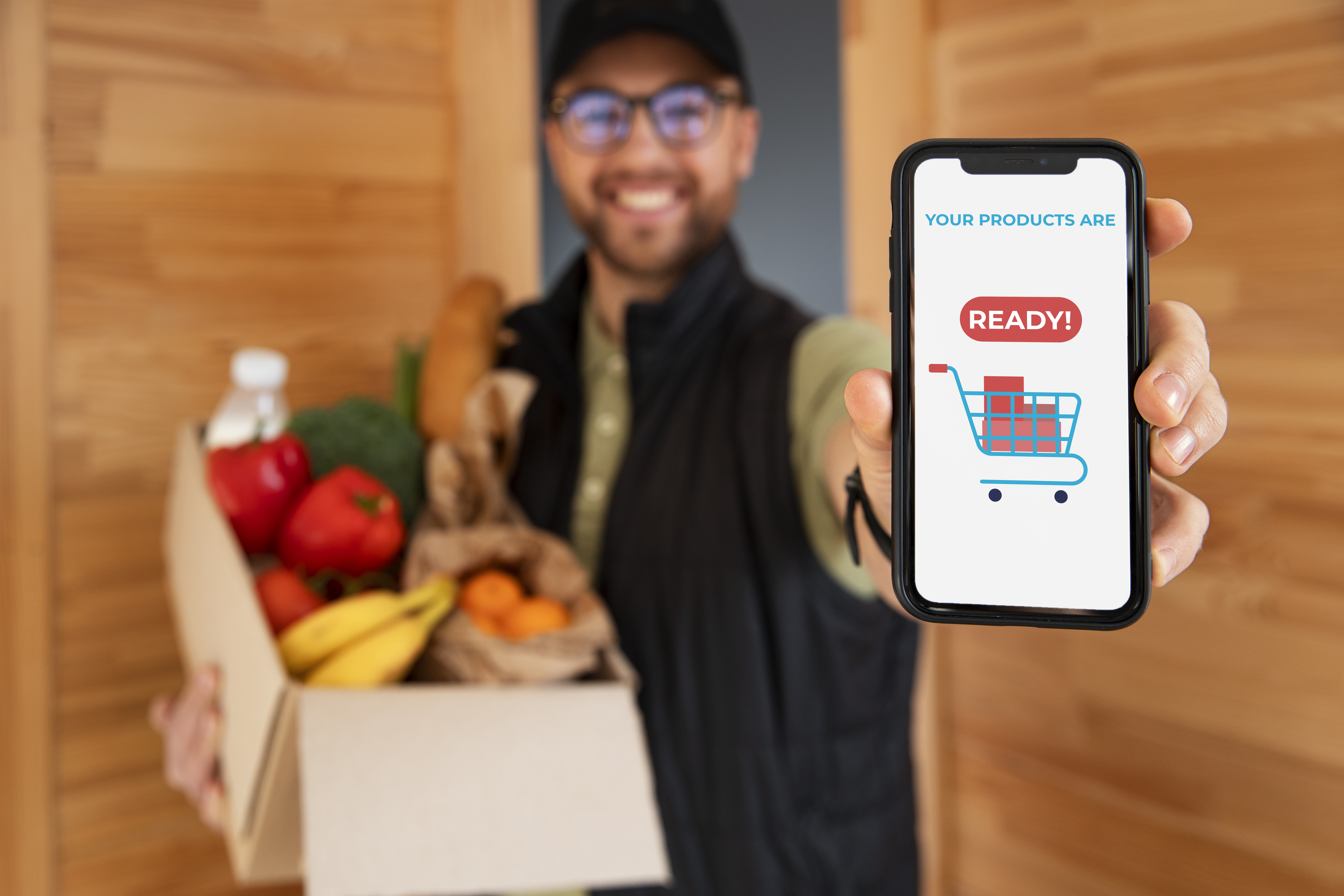 Circle Cart app shown on a mobile phone